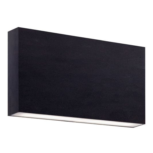 Mica Large LED Wall Sconce - Black Finish