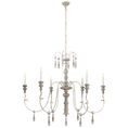 Load image into Gallery viewer, Michele Medium Chandelier - Belgian White
