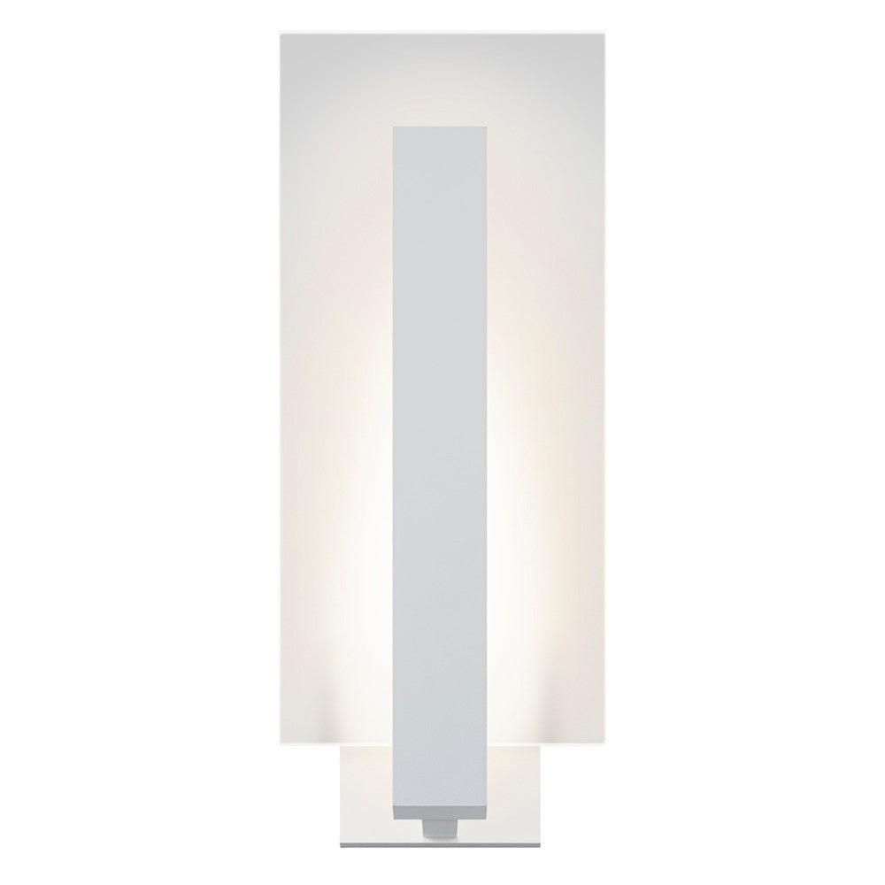 Midtown Tall Outdoor LED Wall Sconce - White