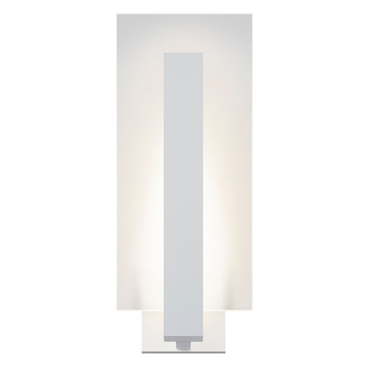 Midtown Tall Outdoor LED Wall Sconce - White