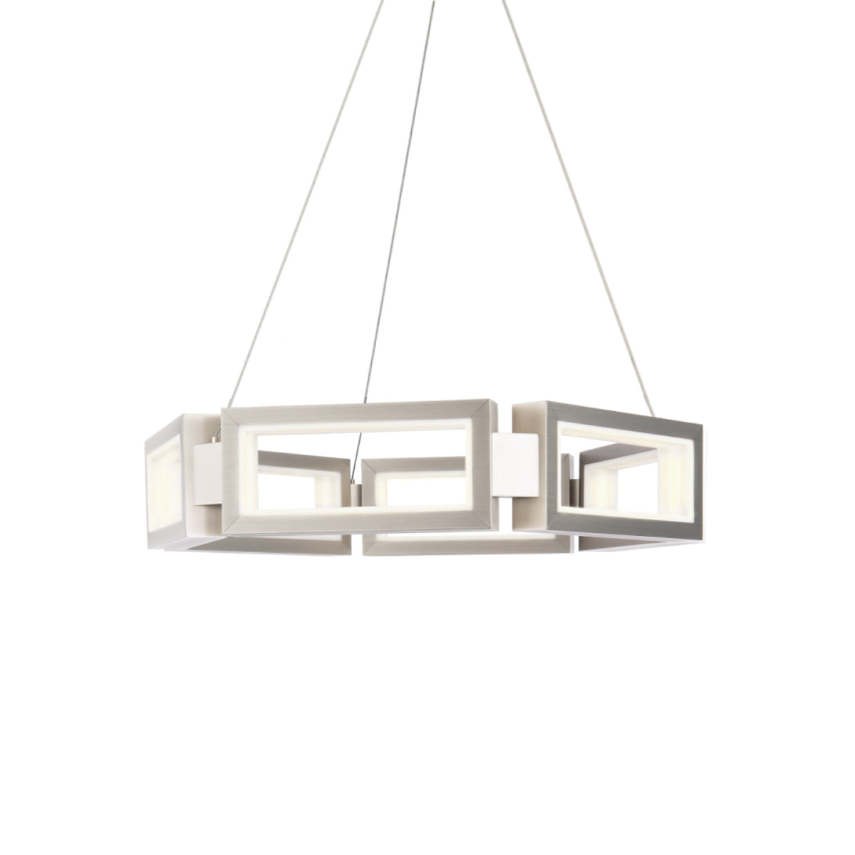 Mies 29" Pendant - Brushed Nickel Finish