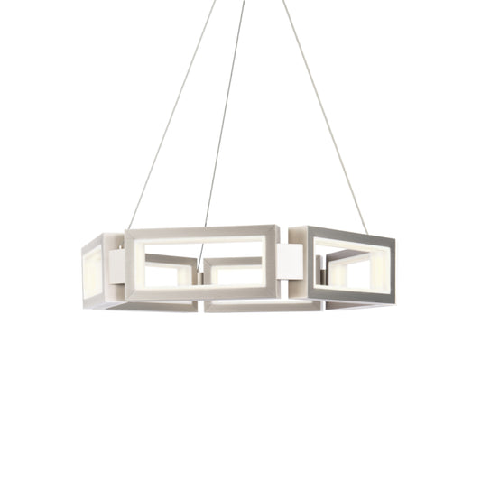 Mies 29" Pendant - Brushed Nickel Finish