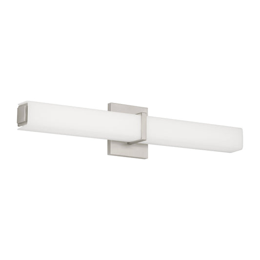 Milan Bathroom Vanity Light - Satin Nickel Finish