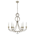 Load image into Gallery viewer, Milan Large Chandelier - Venetian Silver
