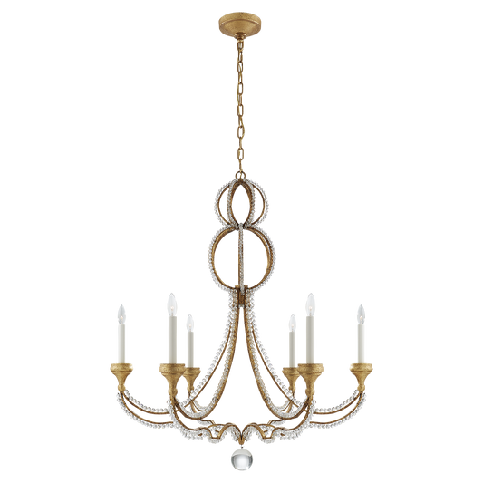 Milan Large Chandelier - Venetian Gold