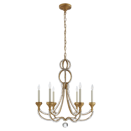 Milan Medium Chandelier - Venetian Gold