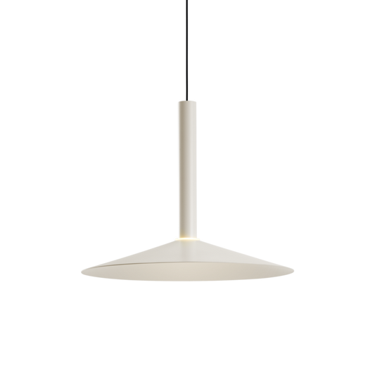 Milana Small Pendant - Off White Finish