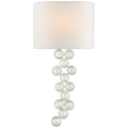 Load image into Gallery viewer, Milazzo Medium Right Sconce - Burnished Silver Leaf Finish
