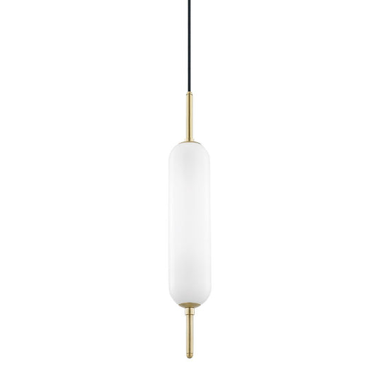 Miley Mini Pendant - Aged Brass Finish