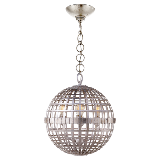 Mill Small Ceiling - Burnished Silver Leaf Finish