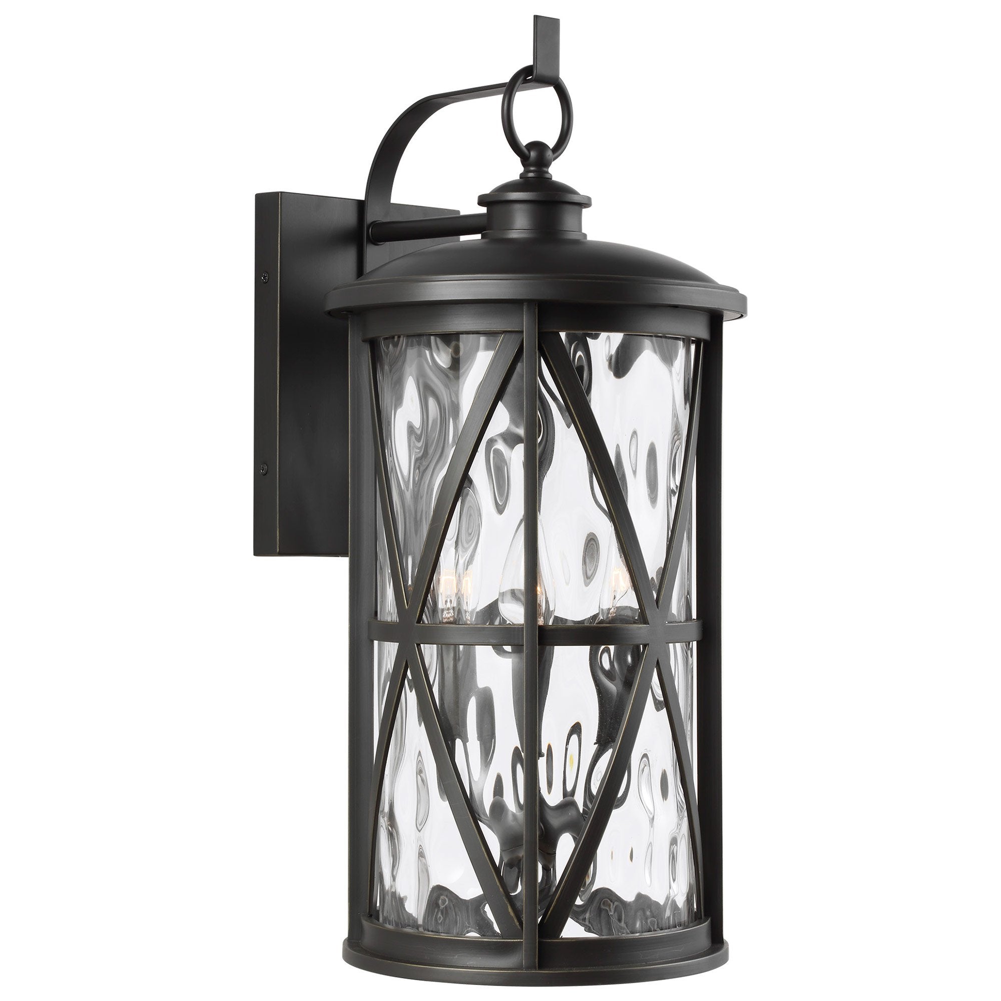 Millbrooke 22" Outdoor Wall Sconce - Antique Bronze Finish