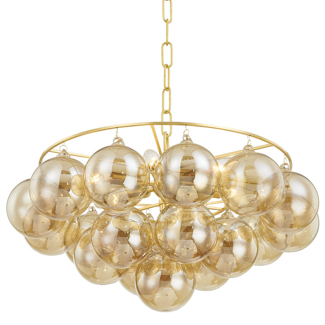 Mimi Chandelier - Aged Brass