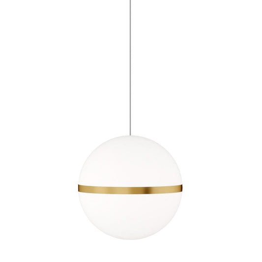 Mini Hanea Pendant  - Natural Brass Finish