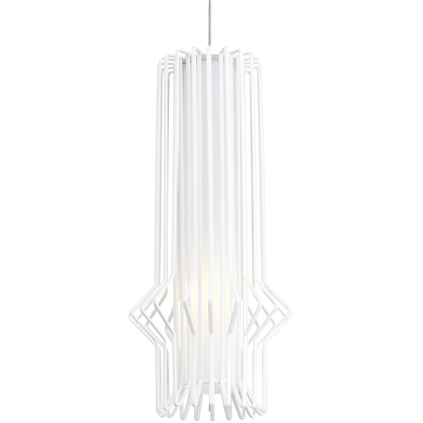 MINI SYRMA PENDANT - Matte White Finish
