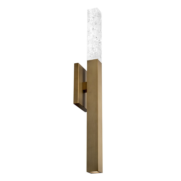 Minx LED Wall Sconce - Aged Brass Finish