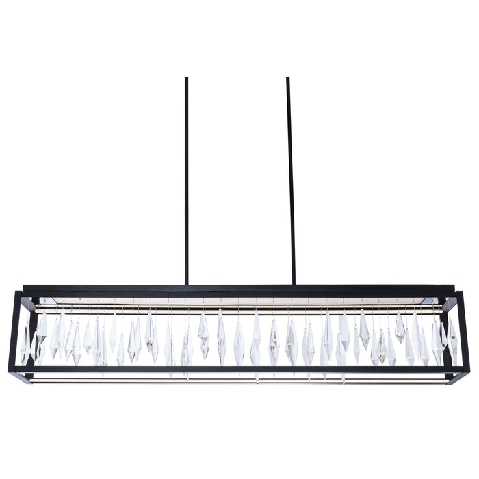 Mirage LED Linear Suspension - Black Finish