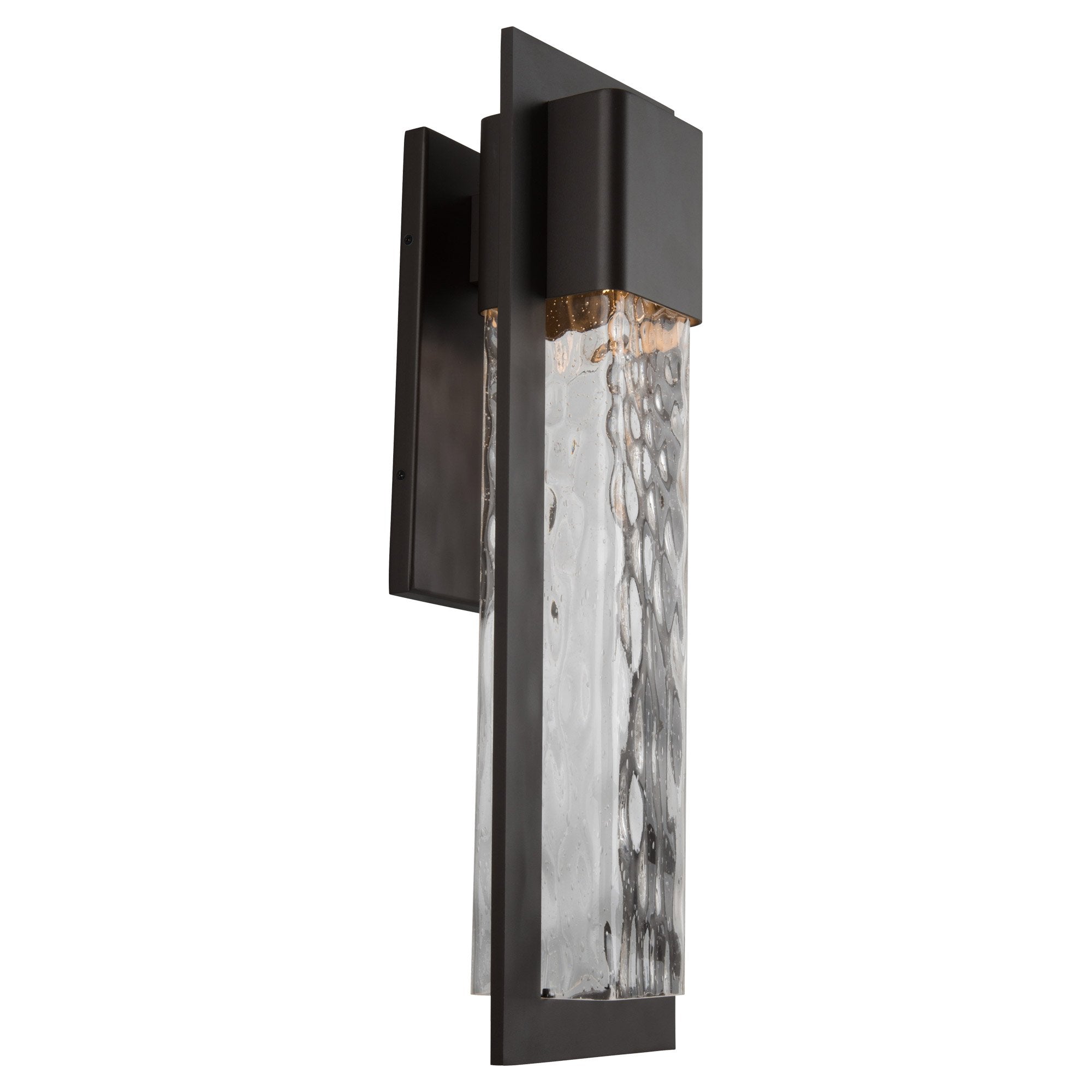 Mist Large LED Outdoor Wall Sconce - Bronze Finish