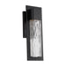 Mist Small LED Outdoor Wall Sconce - Black Finish