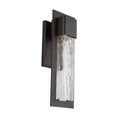 Load image into Gallery viewer, Mist Small LED Outdoor Wall Sconce - Bronze Finish
