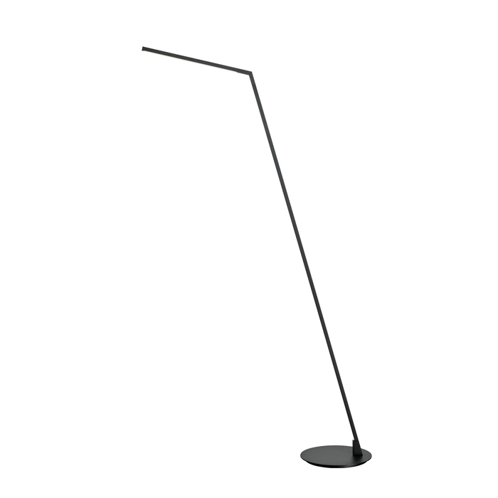Miter LED Floor Lamp - Black Finish