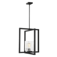 Load image into Gallery viewer, Mitte Small Hall / Foyer Lantern - Midnight Black Finish
