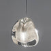 Mizu 26 Light Pendant - Silver Dust Crystal