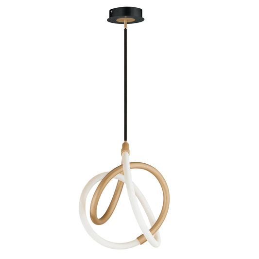 Mobius LED Mini Pendant - Gold Finish