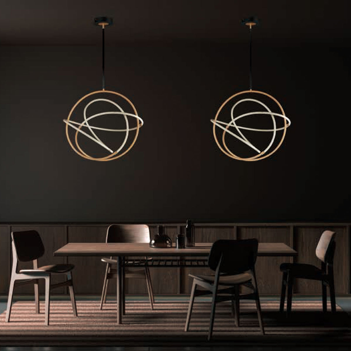 Mobius LED Pendant - Display