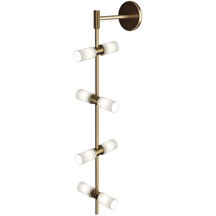 Modern Rail Wall Sconce Cylinders