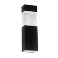 Load image into Gallery viewer, Monarch Large LED Outdoor Wall Sconce - Black Finish
