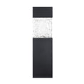 Load image into Gallery viewer, Monarch Large LED Outdoor Wall Sconce - Black Finish
