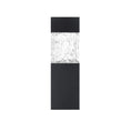 Load image into Gallery viewer, Monarch Medium LED Outdoor Wall Sconce - Black Finish
