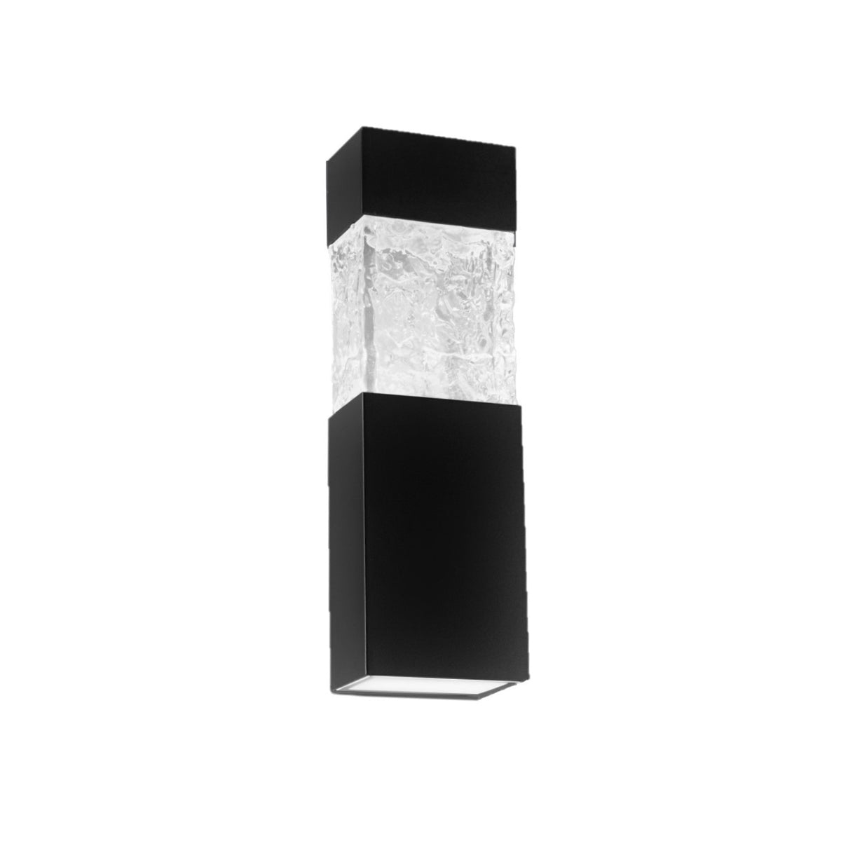 Monarch Medium LED Outdoor Wall Sconce - Black Finish