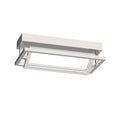 Load image into Gallery viewer, Mondrian Large LED Flushmount - Brushed Nickel Finish
