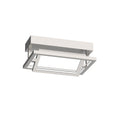 Load image into Gallery viewer, Mondrian Small LED Flushmount - Brushed Nickel Finish
