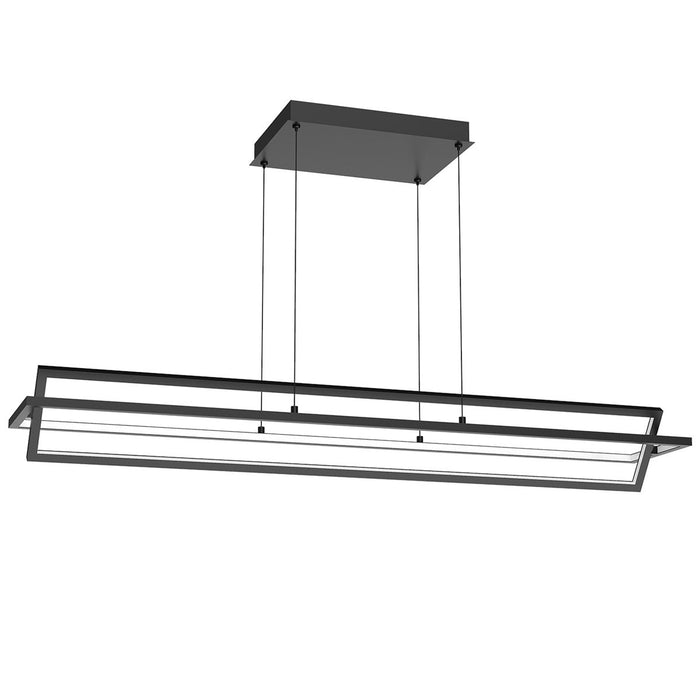 Mondrian 47" LED Linear Suspension - Black Finish