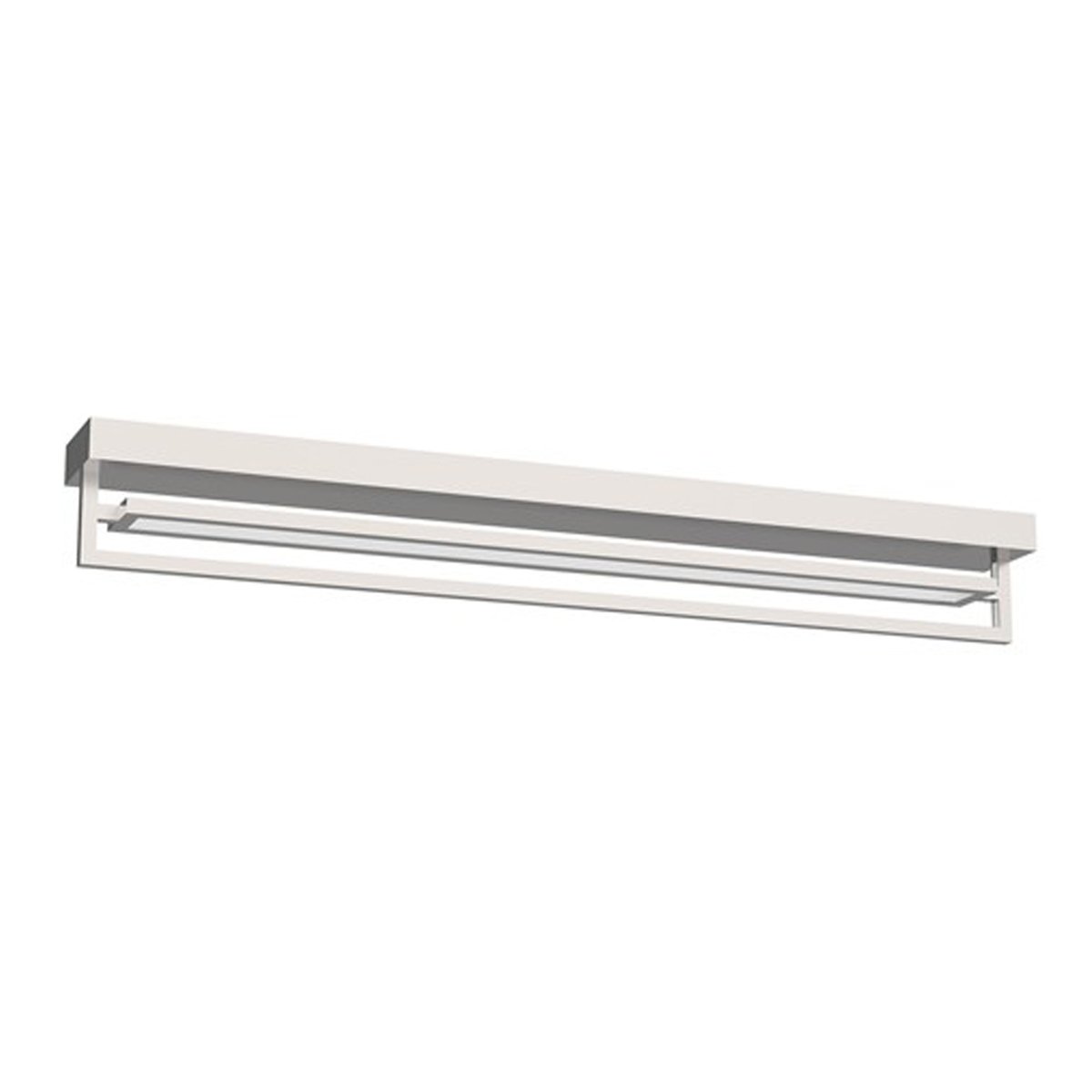 Mondrian 40" LED Wall / Flushmount - Brushed Nickel Finish