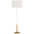 Load image into Gallery viewer, Monroe Floor Lamp - Burnished Brass
