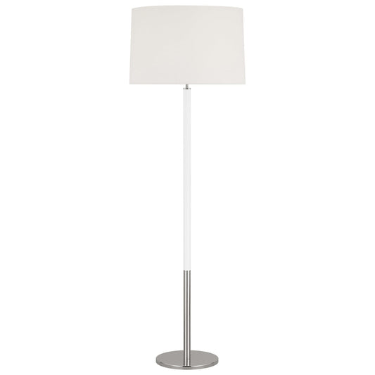 Monroe Floor Lamp - Polished Nickel