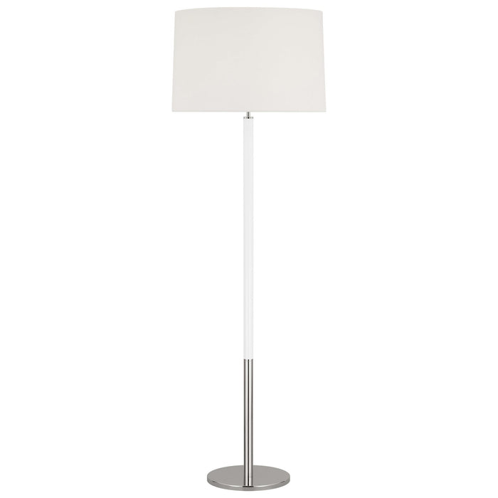 Monroe Floor Lamp - Polished Nickel