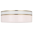 Load image into Gallery viewer, Monroe Round Flushmount - Burnished Brass
