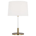 Load image into Gallery viewer, Monroe Table Lamp - Burnished Brass
