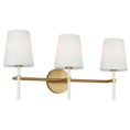 Load image into Gallery viewer, Monroe Vanity Light - Burnished Brass
