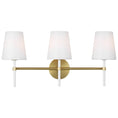 Load image into Gallery viewer, Monroe Vanity Light - Burnished Brass
