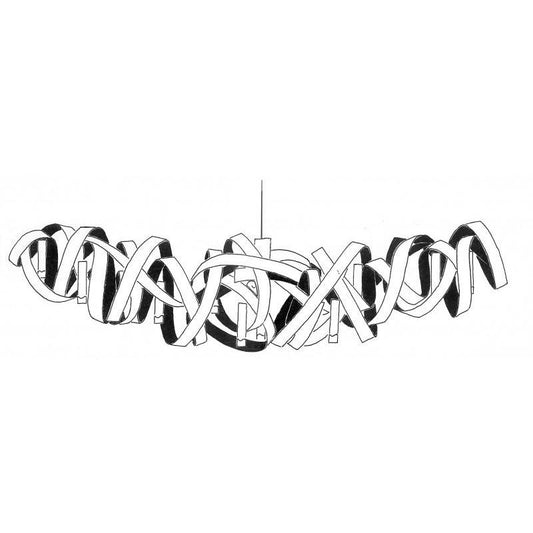 Montone Chandelier 10-l Oval Lighting