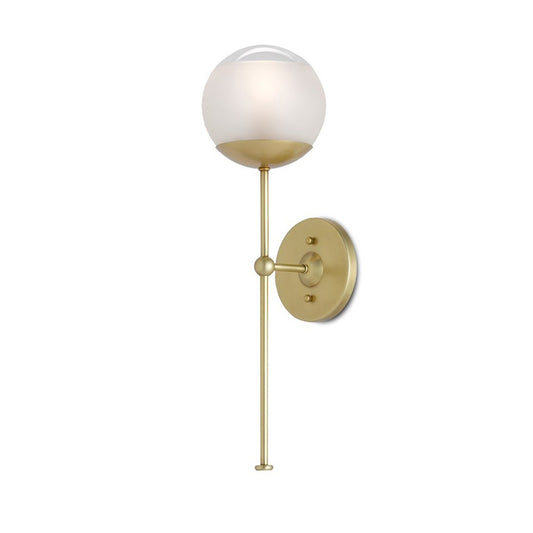 Montview Wall Sconce - Brushed Brass Finish