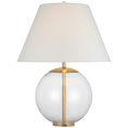 Load image into Gallery viewer, Morton Large Table Lamp Glass Finish
