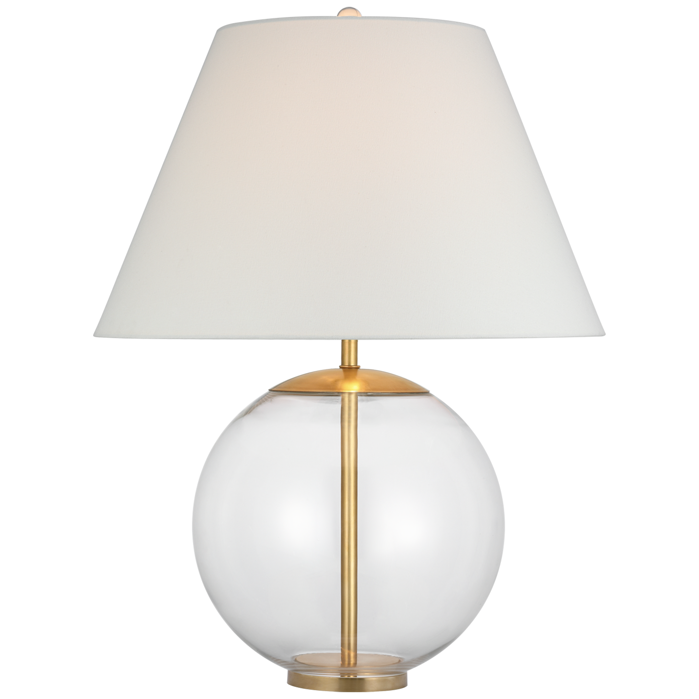 Morton Large Table Lamp Glass Finish