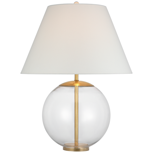 Morton Large Table Lamp Glass Finish