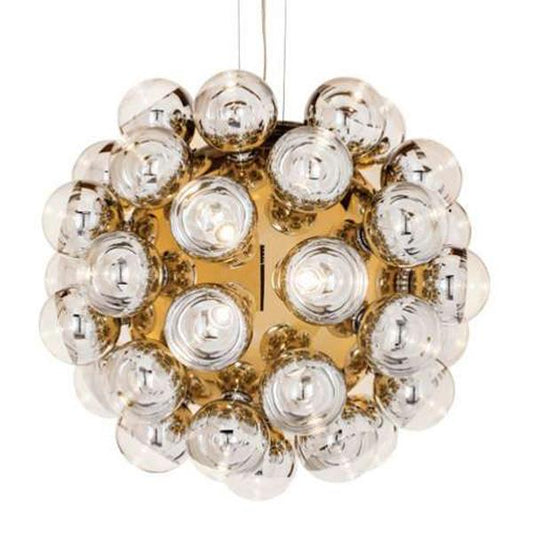 Moss Pendant Light - Gold/Bottom Silver